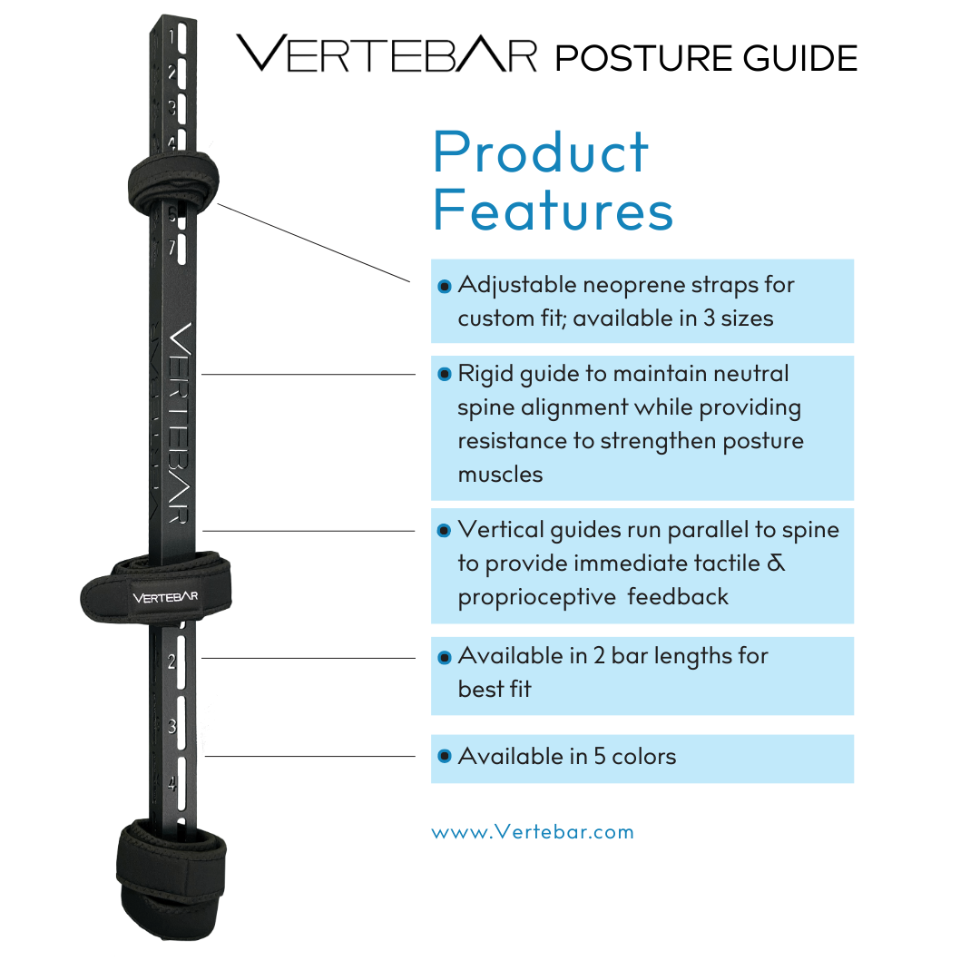 Vertebar Posture Guide - Red